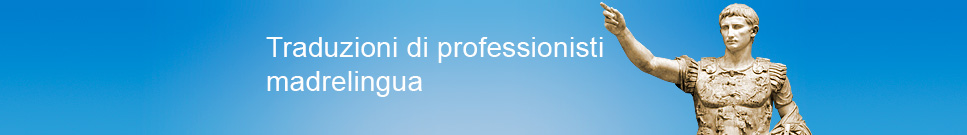 Traduzioni di professionisti madrelingua